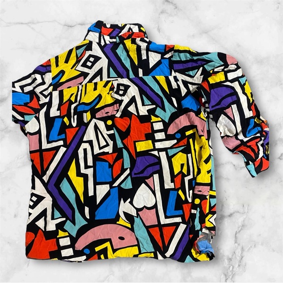 Big dart 90’s inspired print - Picture 2 of 5